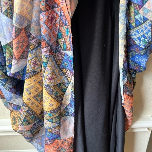 Anthropologie Ranna Gill Condesa Maxi Size M Geometric Studded Embroidered - Picture 12 of 16